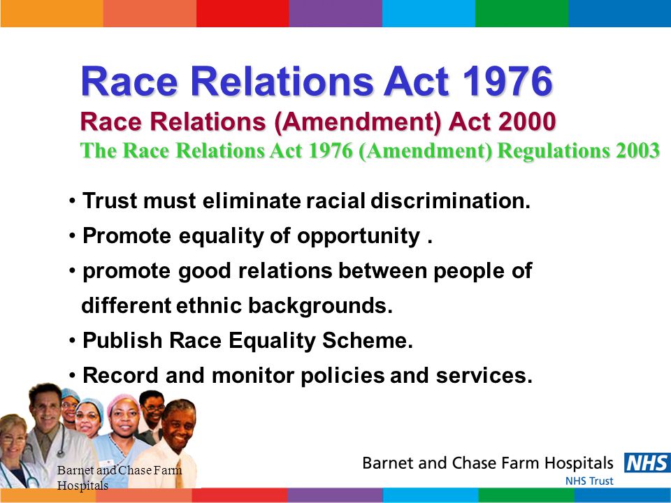 Racial discrimination act amendments